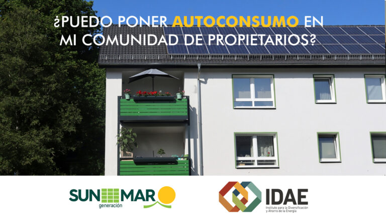 Autoconsumo en comunidades Sunmar Generación